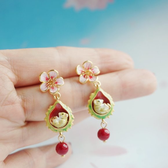 NWT cute Bill skinner Mouse earrings - Picture 10 of 11